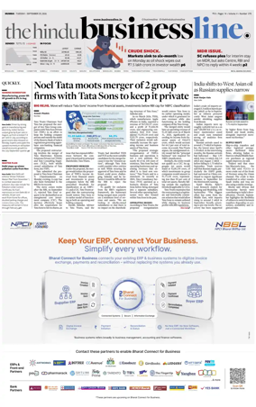 Cover of BusinessLine (Mumbai)