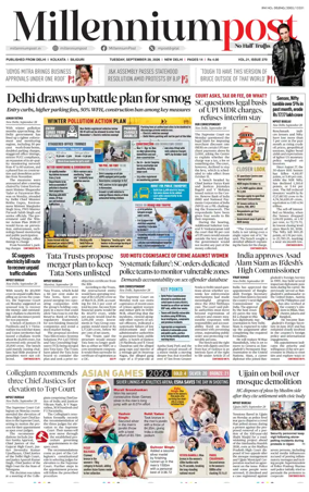 Cover of Millennium Post
