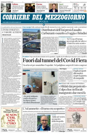 Cover of Corriere del Mezzogiorno (Puglia)