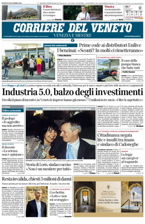 Cover of Corriere del Veneto (Venezia e Mestre)