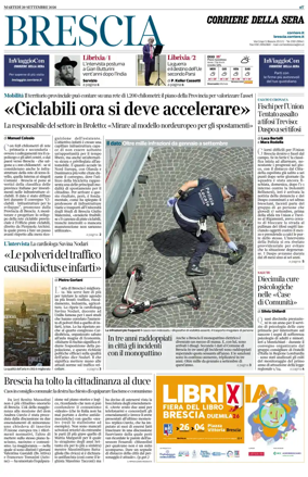 Cover of Corriere della Sera (Brescia)