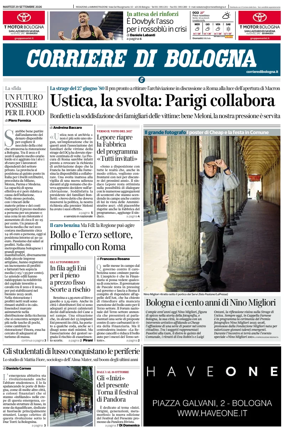 Cover of Corriere di Bologna