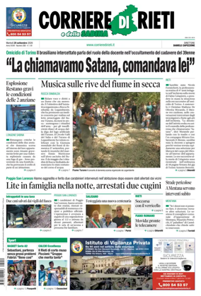 Cover of Corriere di Rieti