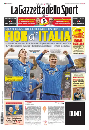 Cover of La Gazzetta dello Sport - Roma