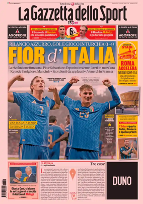 Cover of La Gazzetta dello Sport