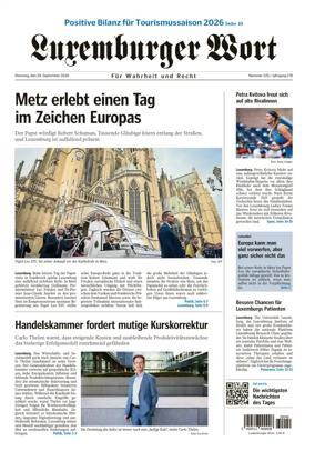 Cover of Luxemburger Wort