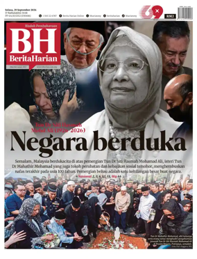 Cover of Berita Harian