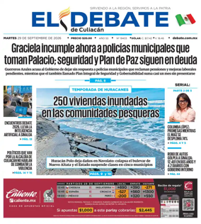 Cover of El Debate de Culiacan