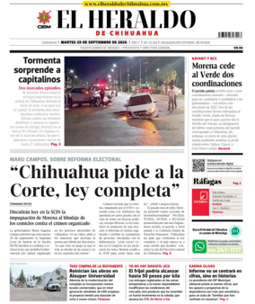 Cover of El Heraldo de Chihuahua