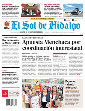 Cover of El Sol de Hidalgo