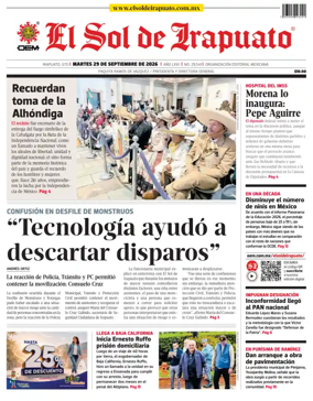 Cover of El Sol de Irapuato