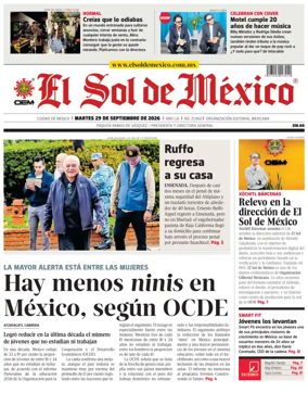 Cover of El Sol de Mexico
