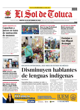 Cover of El Sol de Toluca