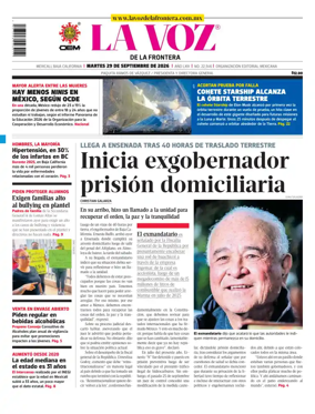 Cover of La Voz de la Frontera