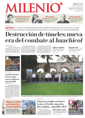 Cover of Milenio Hidalgo