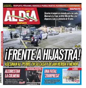Cover of Periodico Al Dia (Irapuato)