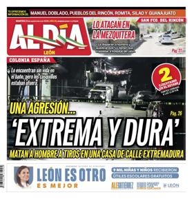 Cover of Periodico Al Dia (Leon)