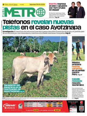 Cover of Publimetro Merida