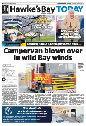 Cover of Hawke's Bay Today