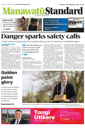 Cover of Manawatu Standard