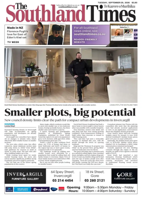 Cover of The Southland Times