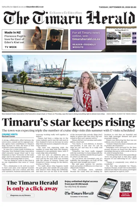 Cover of The Timaru Herald