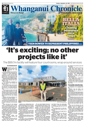Cover of Whanganui Chronicle