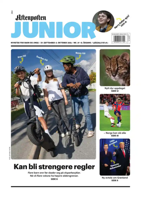 Cover of Aftenposten Junior