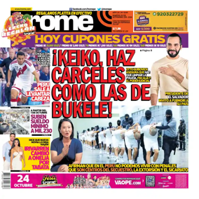 Cover of Diario Trome
