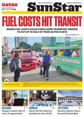 Cover of Sun.Star Davao