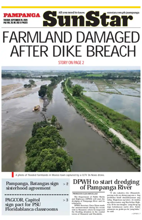 Cover of Sun.Star Pampanga