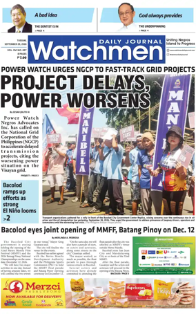 Cover of Watchmen Daily Journal