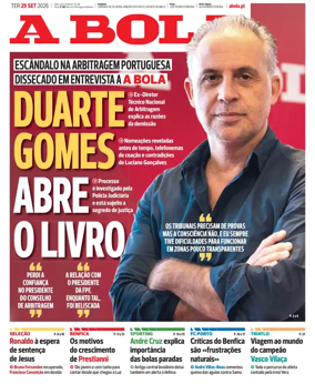Cover of A BOLA (Portuguese)