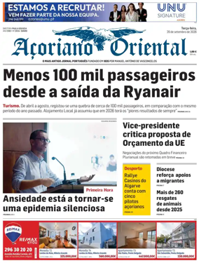 Cover of Acoriano Oriental
