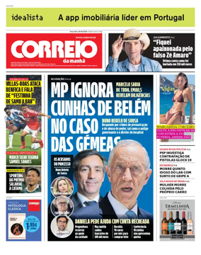 Cover of Correio da Manha