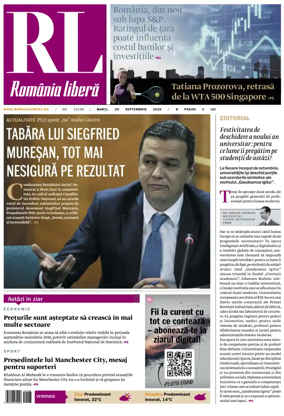 Cover of Romania Libera