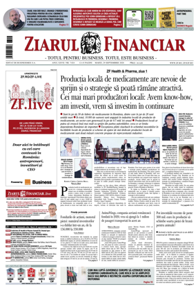 Cover of Ziarul Financiar