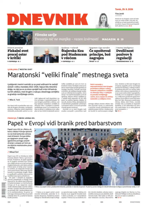 Cover of Dnevnik (Slovenija)