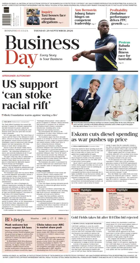 Cover of Business Day