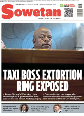 Cover of Sowetan