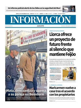 Cover of Diario Informacion
