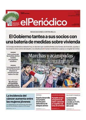 Cover of El Periodico - Castellano