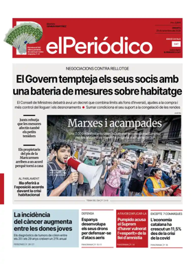 Cover of El Periodico - Catala