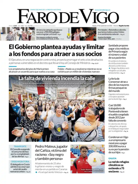 Cover of Faro de Vigo