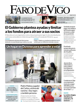 Cover of Faro de Vigo (Ourense)