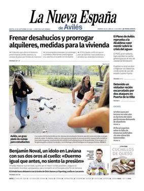 Cover of La Nueva Espana (Aviles)