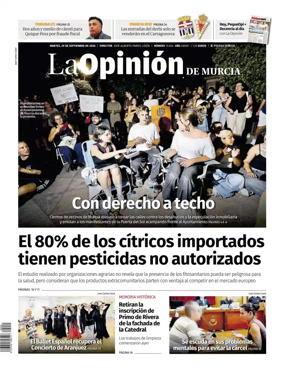 Cover of La Opinion de Murcia