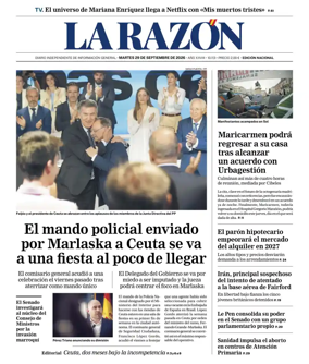 Cover of La Razon (1st Edition)