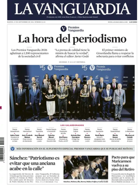 Cover of La Vanguardia (1st Edition)