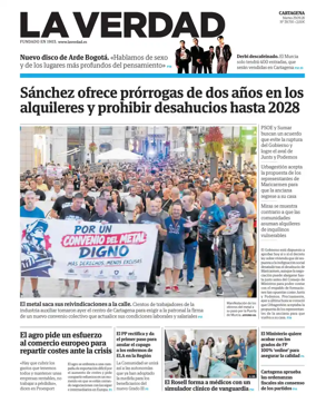 Cover of La Verdad_Cartagena